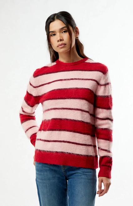 Rhythm Women's Cherie Striped Oversized Sweater - 0740483770004