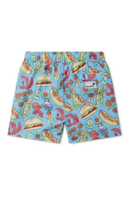 Boardies Kids Grill Master 5.5" Swim Trunks - 0786610600022