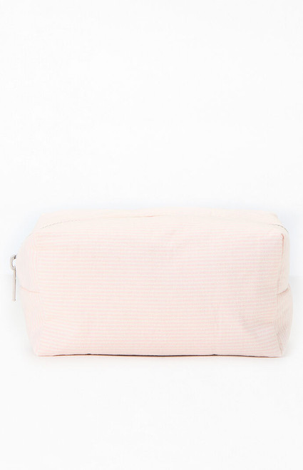John Galt Women's Striped Makeup Bag - 0679601600251