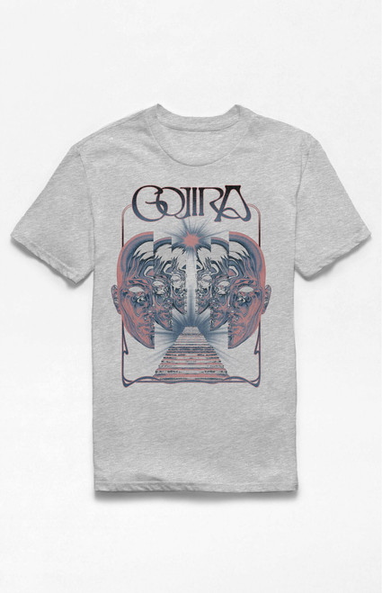 Men's Gojira Head Stairs T-Shirt - 0097602720482