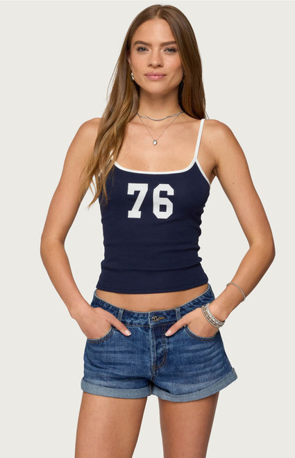 Edikted Women's 76 Contrast Tank Top - 0712609690495