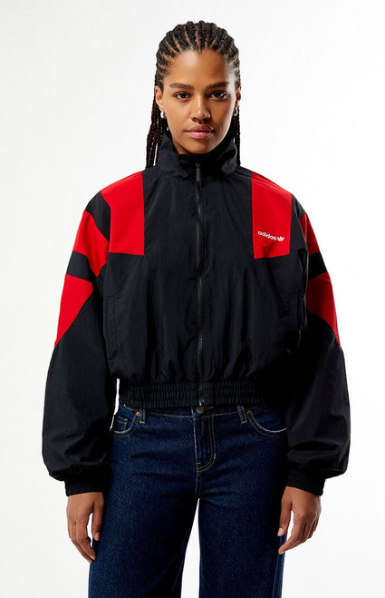 adidas Women's Blocked Full Zip Track Jacket - 0760000250003