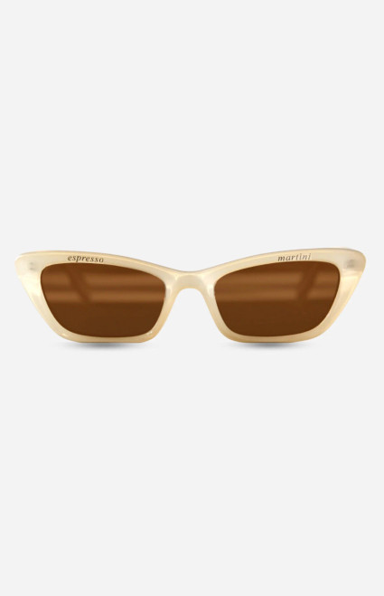 INDY Sunglasses Women's BlasÃ¨ Frame Espresso Sunglasses - 0650611090008