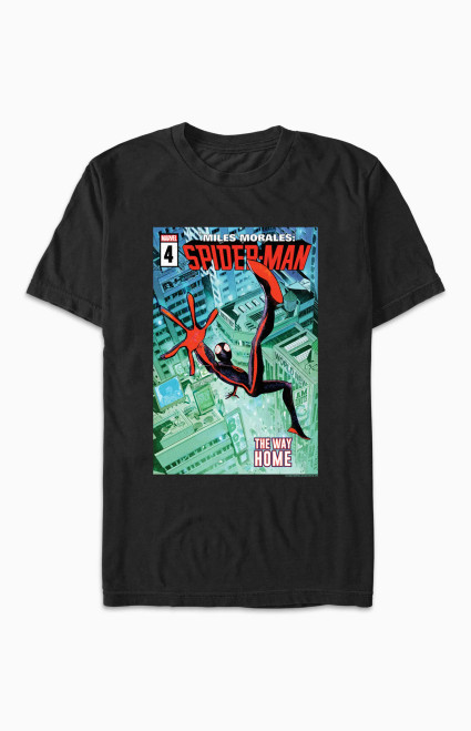 Men's Spider-Man Miles Morales The Way Home T-Shirt - 0097602190634