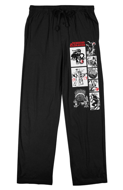 Men's Dungeons & Dragons Monster Pajama Pants - 0135603580018