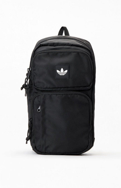 adidas Men's Black Utility 4 Sling Bag - 0644505030002