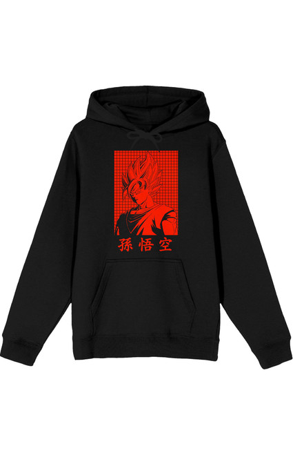 Men's Dragon Ball Z Red Goku Hoodie - 0190603580250