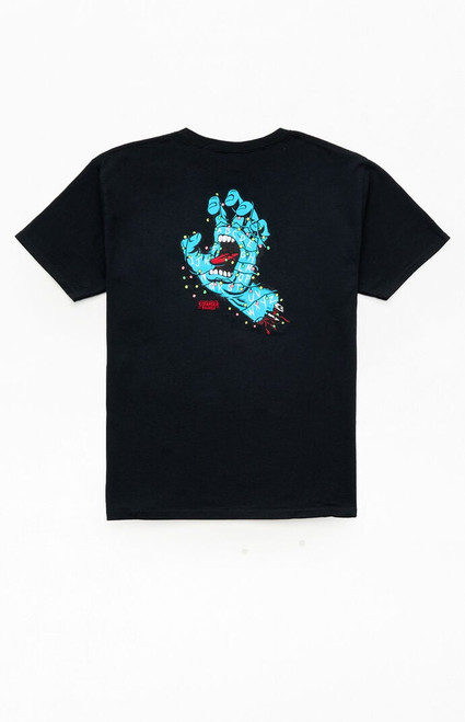 Santa Cruz Kids Stranger Things Screaming Lights T-Shirt - 0781020500011