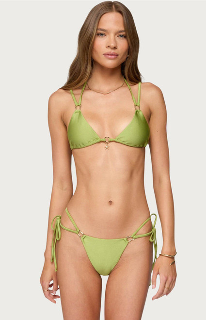 Edikted Women's Neve Triangle Bikini Top - 0825609690108