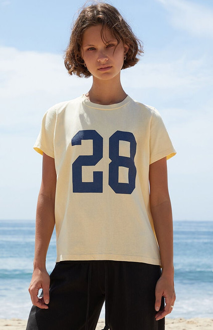 John Galt Women's Yellow Chloe 28 T-Shirt - 0790601600446