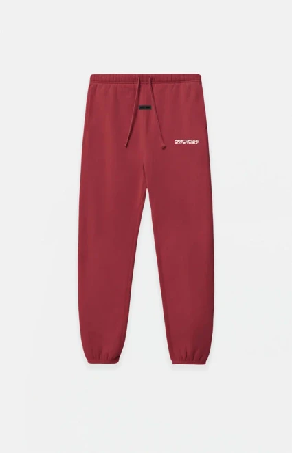 Fear of God ESSENTIALS Men's Kids Crimson Classic Sweatpants - 0785468680075