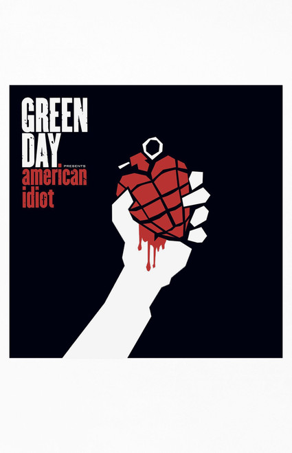 Men's Green Day American Idiot Vinyl Record - 0685601190356