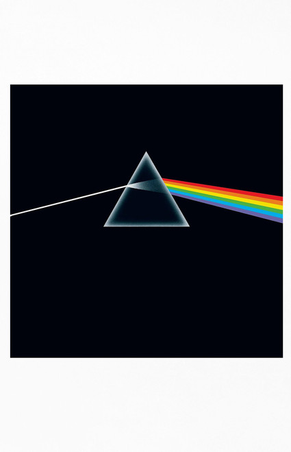 Men's Pink Floyd Dark Side of the Moon 50th Anniversary Remaster Vinyl Record - 0685601190410