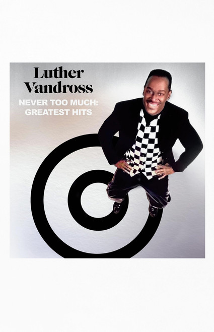 Men's Luther Vandross Never Too Much Greatest Hits Vinyl Record - 0685601190430