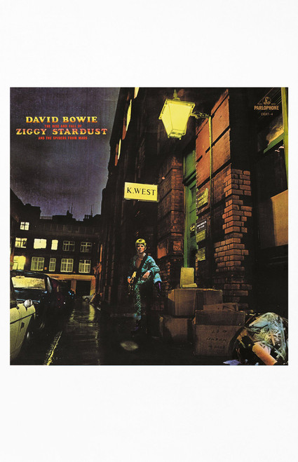 Men's David Bowie The Rise & Fall of Ziggy Stardust & Spiders from Mars Vinyl Record - 0685601190879