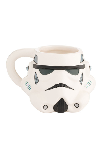 Women's Star Wars Stormtrooper Sculpted Ceramic Mug - 0647603580001