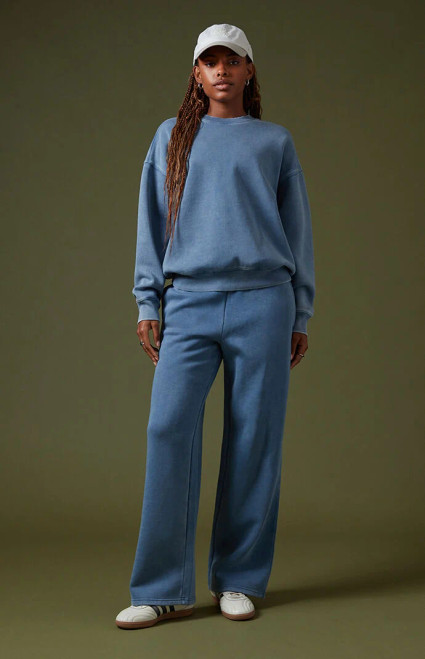 Pacsun Women's Core Ultra Soft Fleece Vintage Wash Baggy Sweatpants - 0850484260019