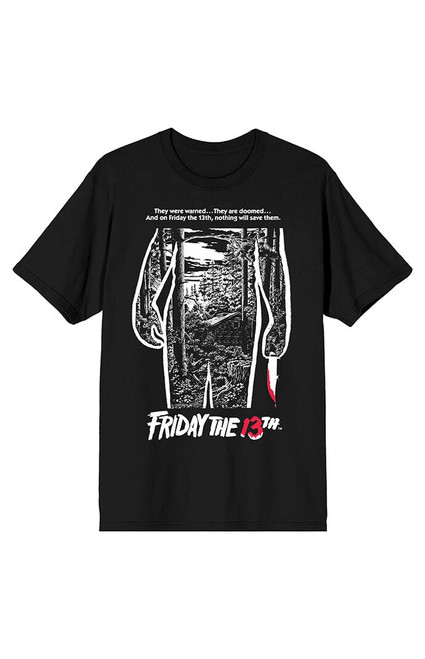 Men's Friday The 13th Movie Poster T-Shirt - 0097603580191