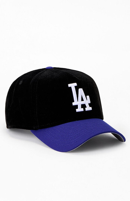 New Era Men's x PS Reserve LA Dodgers 9FORTY Velvet Snapback Hat - 0642603440016