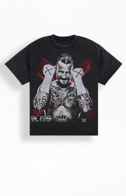Men's WWE CM Punk T-Shirt - 0097603260782
