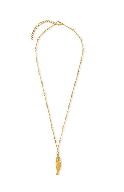 Ellie Vail Women's Adoni Fish Pendant Necklace - 0656610620017
