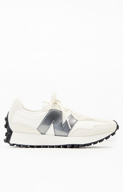New Balance Women's Silver 327 Sneakers - 0542221770120