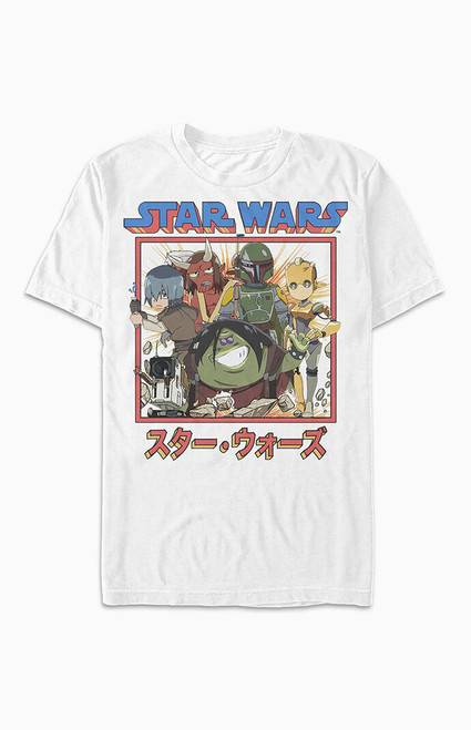 Women's Star Wars: Visions Anime T-Shirt - 0702602190667