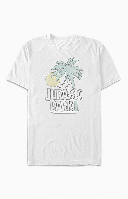 Women's Jurassic Park Palm T-Shirt - 0702602190346