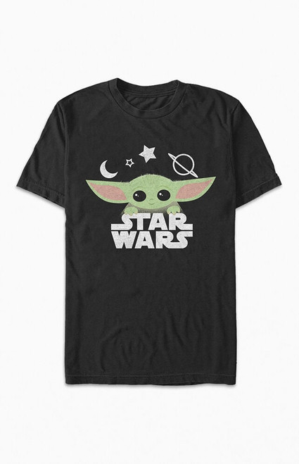 Women's Star Child Baby Yoda T-Shirt - 0702602190449