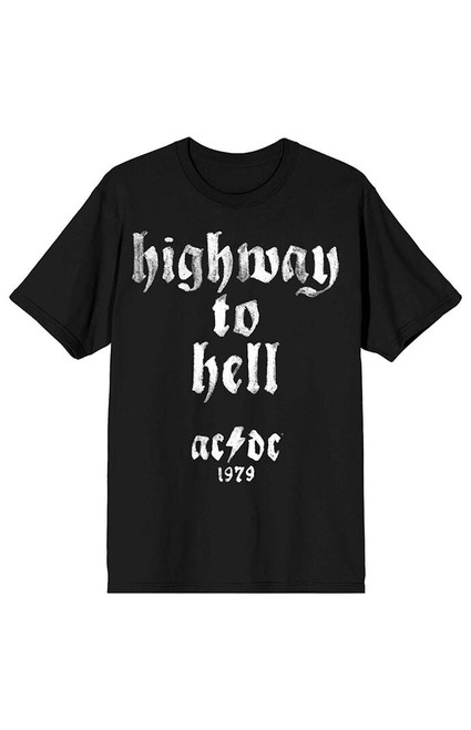 Men's AC/DC Highway To Hell 1979 T-Shirt - 0097603580348
