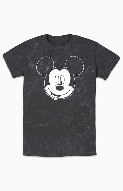 Women's Wink Mickey Mouse T-Shirt - 0702602190698