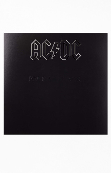 Men's AC/DC Back In Black Vinyl Record - 0685601190852