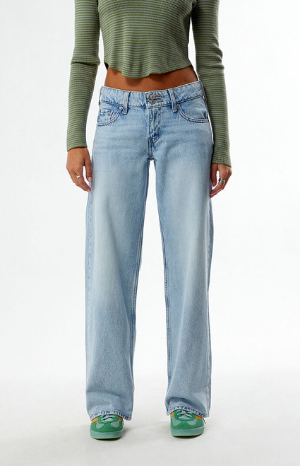 Levi's Women's Superlow Loose Jeans - Abraided Art - 0860115090071