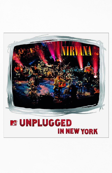 Men's Nirvana MTV Unplugged in New York Vinyl Record - 0685601190806