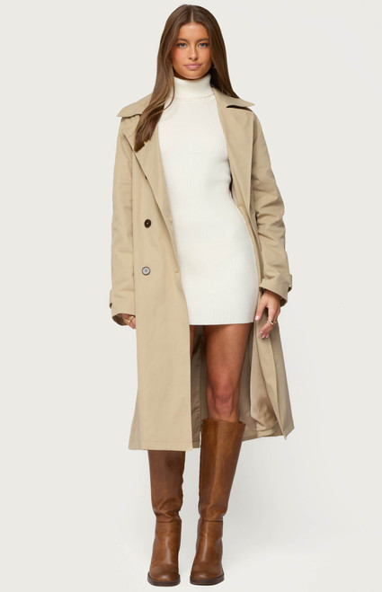 Edikted Women's Amur Maxi Trench Coat - 0760609690087