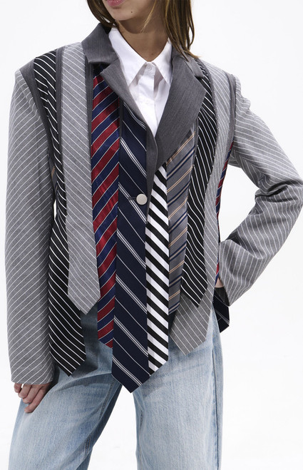 AZALEA WANG Women's Savior Tie Blazer - 0760611590039