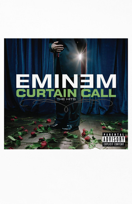 Men's Eminem Curtain Call: The Hits Vinyl Record - 0685601190561