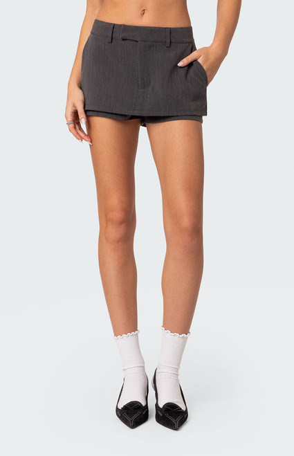Edikted Women's Sloan Mini Skort - 0840609690088