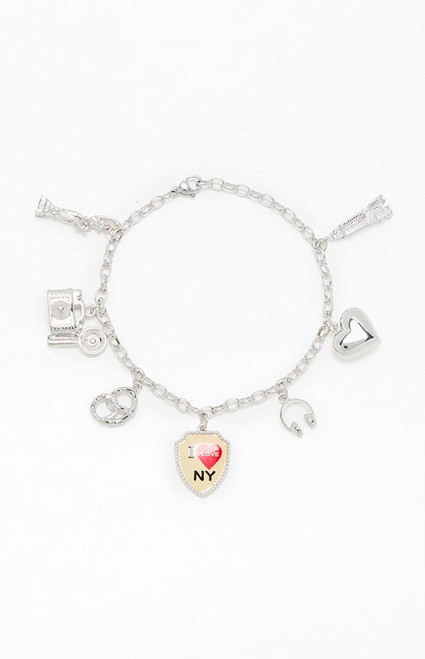 John Galt Women's Multi NY Pendant Charm Bracelet - 0679601600187
