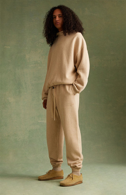 Fear of God ESSENTIALS Men's Gold Heather Sweatpants - 0130250500050262