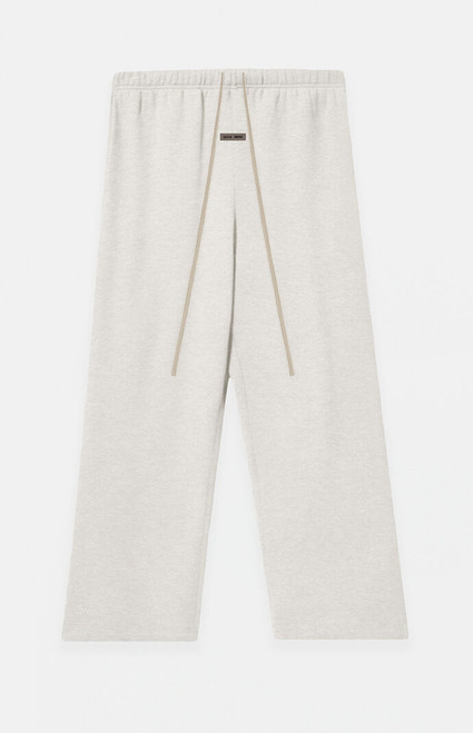 Fear of God ESSENTIALS Men's Heather Oatmeal Fleece Flare Sweatpants - 0130250500038260