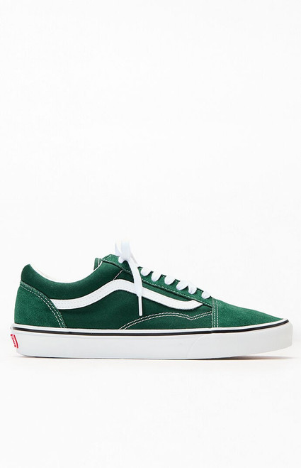 Vans Men's Green Old Skool Shoes - 0530037910003030