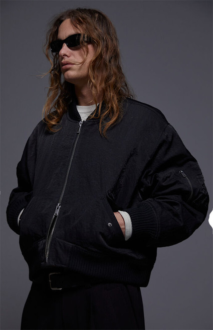 FIELD OF STUDY Men's by Pacsun Wave Nylon Bomber Jacket - 0201611140014