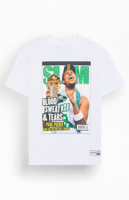 Mitchell & Ness Men's SLAM Paul Pierce T-Shirt - 0097514810087