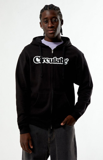 Circulate Men's x Simon Tech Rose Full Zip Hoodie - 0190610060002