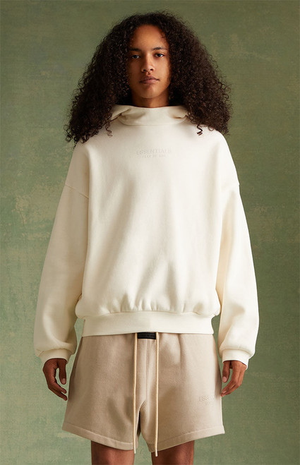 Fear of God ESSENTIALS Men's Cloud Dancer Hoodie - 0192250500056259