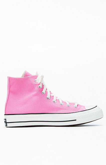 Converse Women's Pink Chuck Taylor All Star 70 High Top Sneakers - 0542455480068
