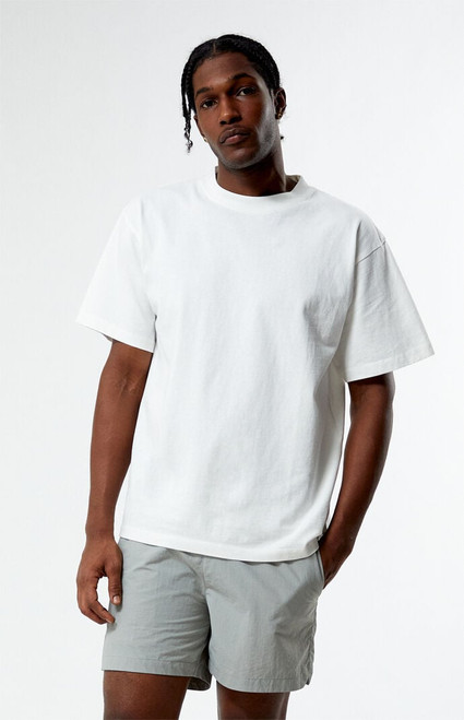 Pacsun Men's White Premium Oversized T-Shirt - 0120522800574