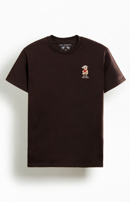 Riot Society Men's Cowboy Bear T-Shirt - 0098448870075