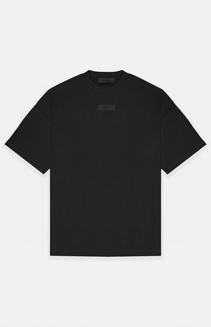 Fear of God ESSENTIALS Men's Black T-Shirt - 0125250500065001